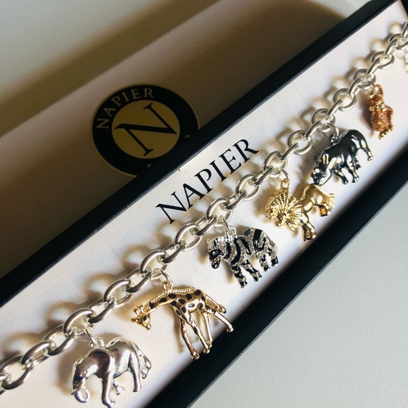 Napier Safari Charm Bracelet